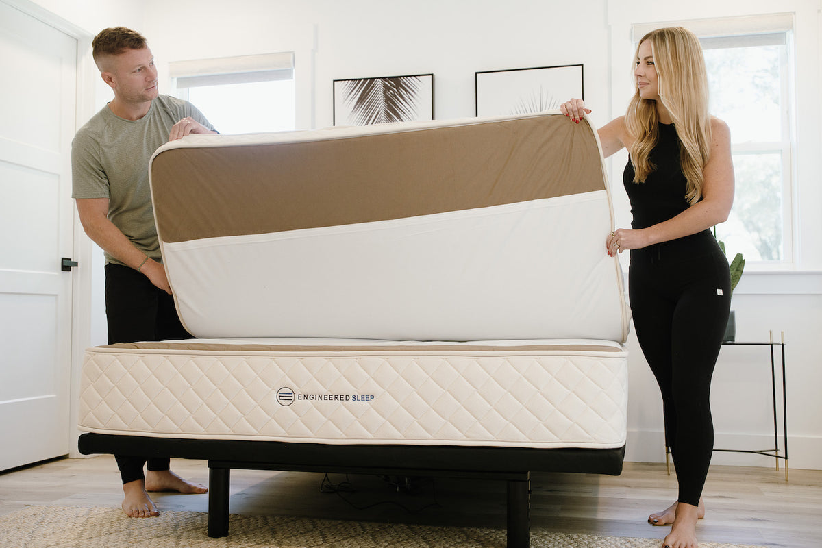 DUO Memory | Hybrid Memory Foam Mattress by Engineered Sleep