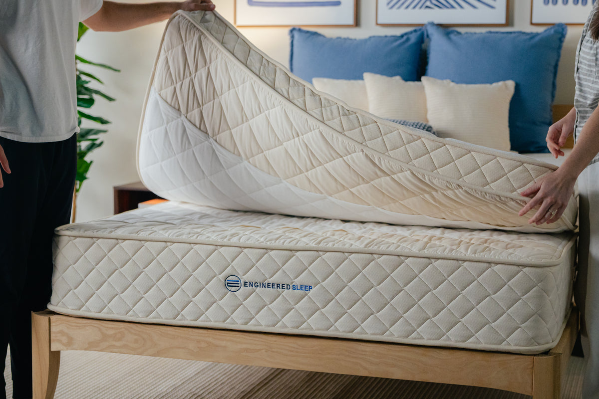 Duo Lift Mattress | Luxury Adjustable Wool Mattress – Engineered Sleep