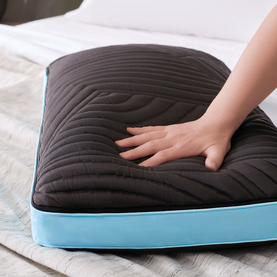 Ice Cloud Pillow | Dual Sided, Cool Memory Foam Pillow – Engineered Sleep