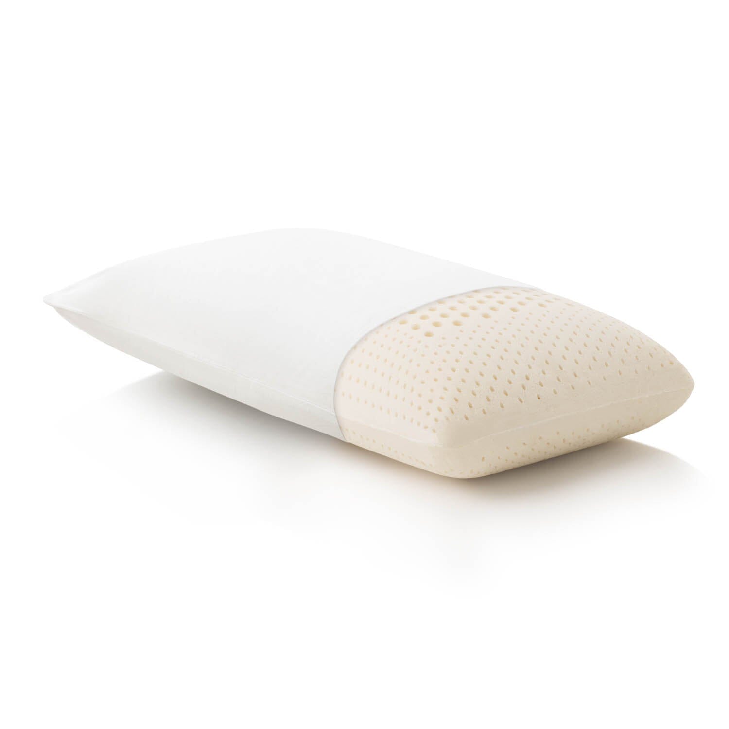 100 Natural Latex Pillow Natural Cotton Removable Cover Engineered Sleep