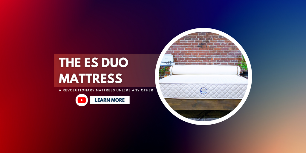learn more about the ES duo mattress on YouTube
